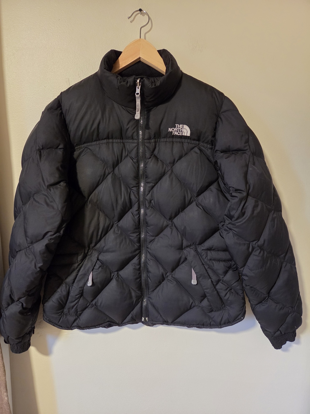 The North Face Women's Black Diamond-Quilt Puffer Jacket
